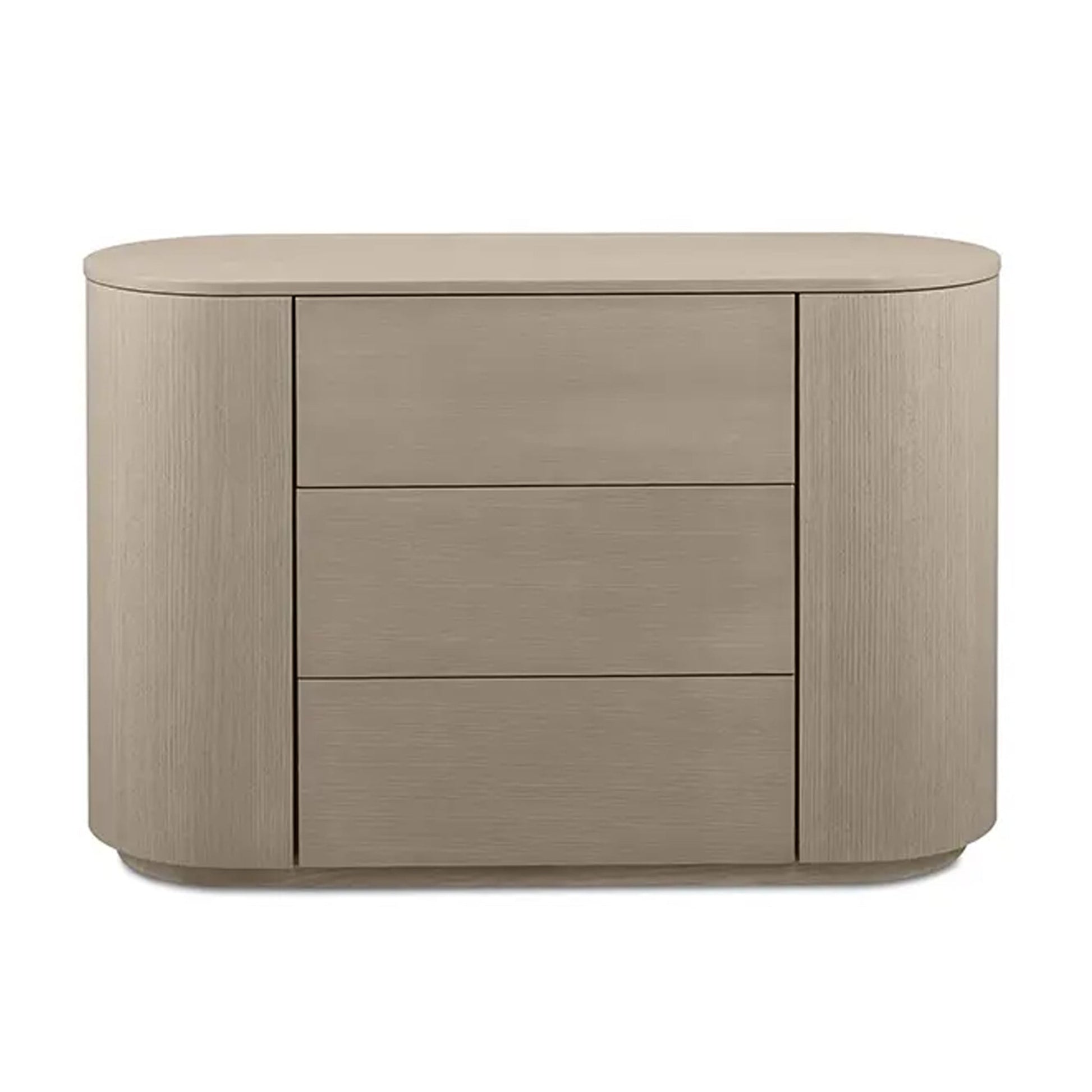 Sol Oval Shaped 3 Drawer Dresser | IONS DEIGN | Dubai | UAE