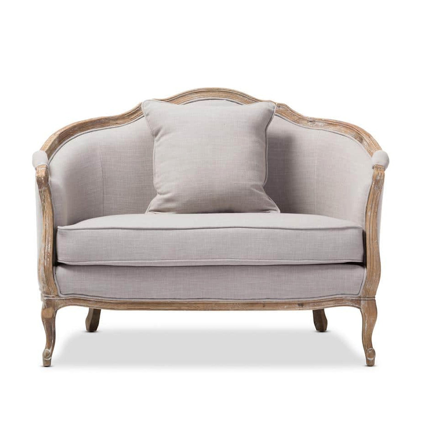 Syd gray fabric Classic Sofa | IONS DESIGN | Dubai | UAE 