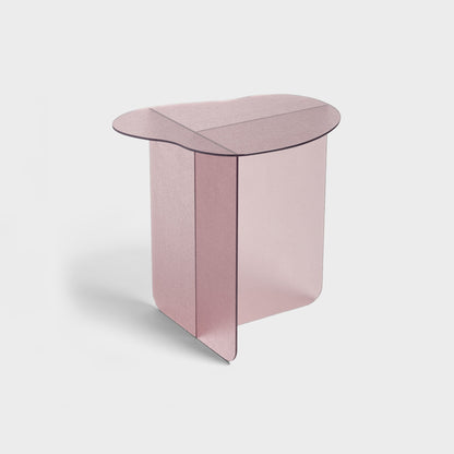 Pink color Glass Modern Table | IONS DEIGN | Dubai | UAE