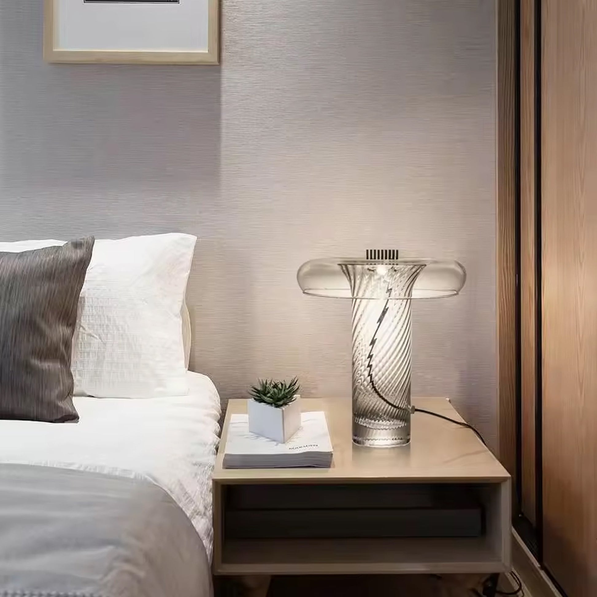 Tad Glass Table Lamp | IONS DEIGN | Dubai | UAE