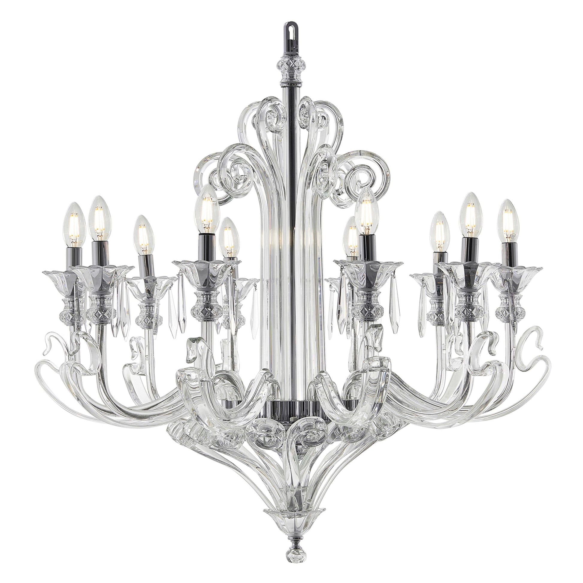 Teo Clear Crystal Chandelier | IONS DESIGN | Dubai | UAE 