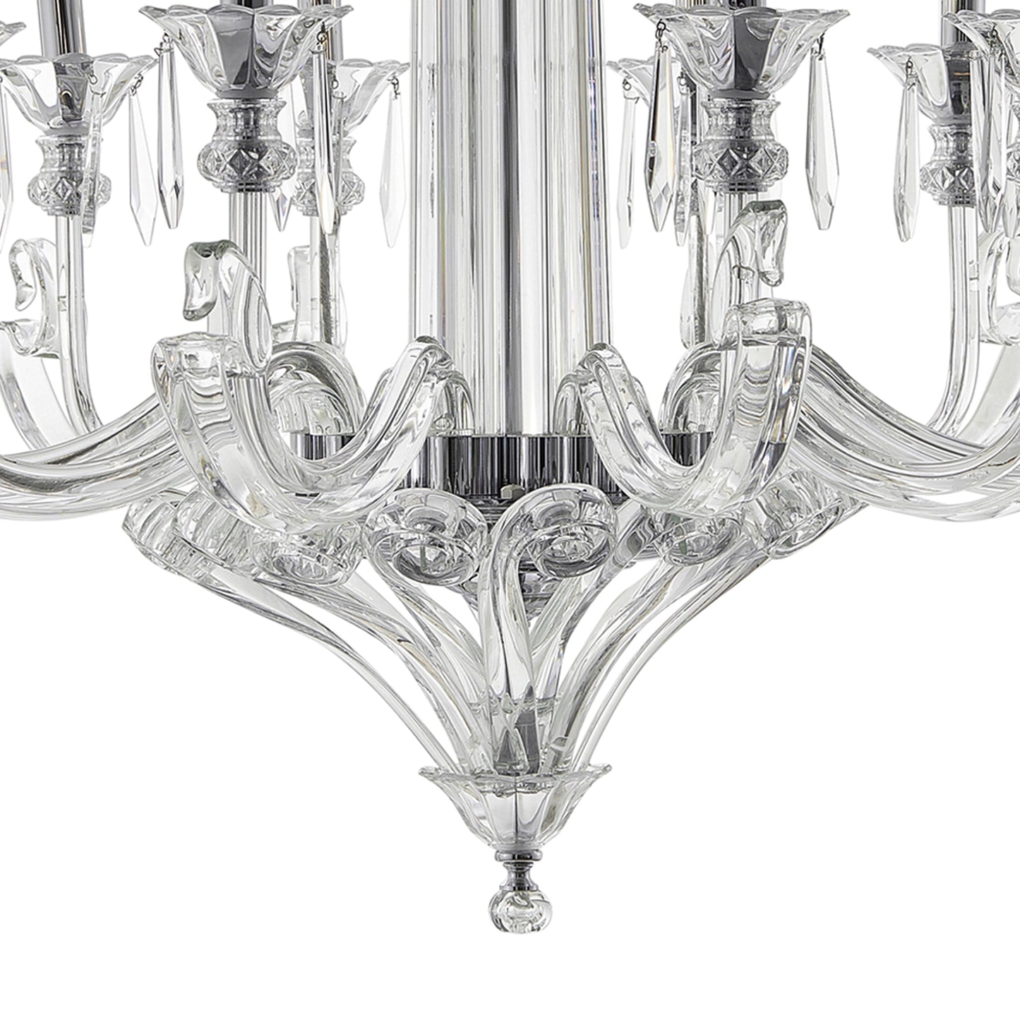 Teo Clear Crystal Chandelier | IONS DESIGN | Dubai | UAE 