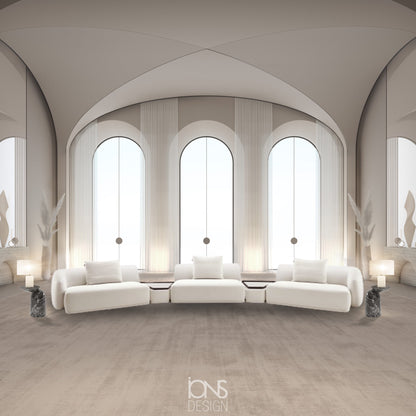 Uno large Sectional Sofa | IONS DESIGN | Dubai | UAE 