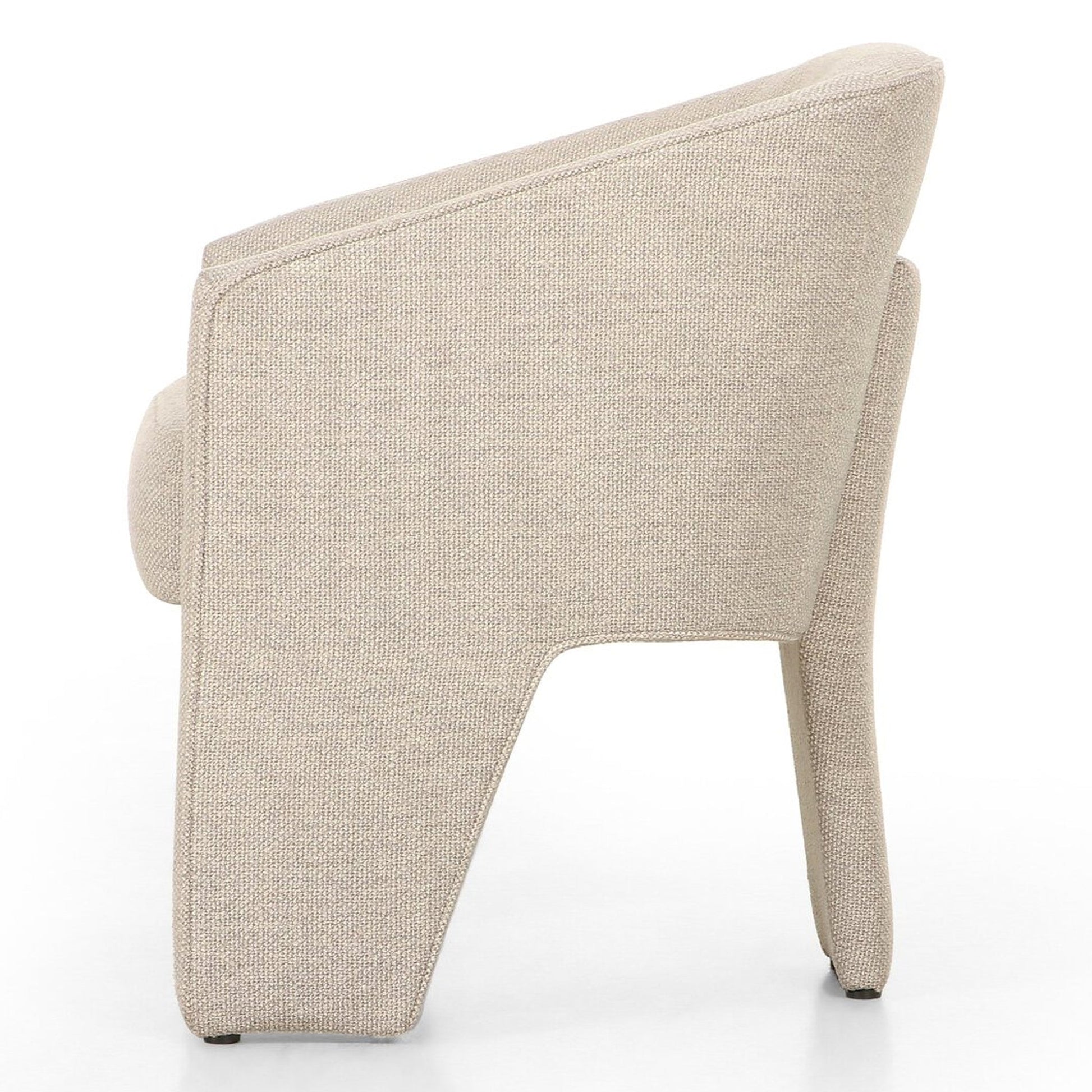 Val Barrel Back Fabric Dining Chair | IONS DEIGN | Dubai | UAE