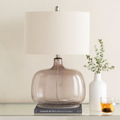 Ven Glass and Linen Table Lamp | IONS DEIGN | Dubai | UAE