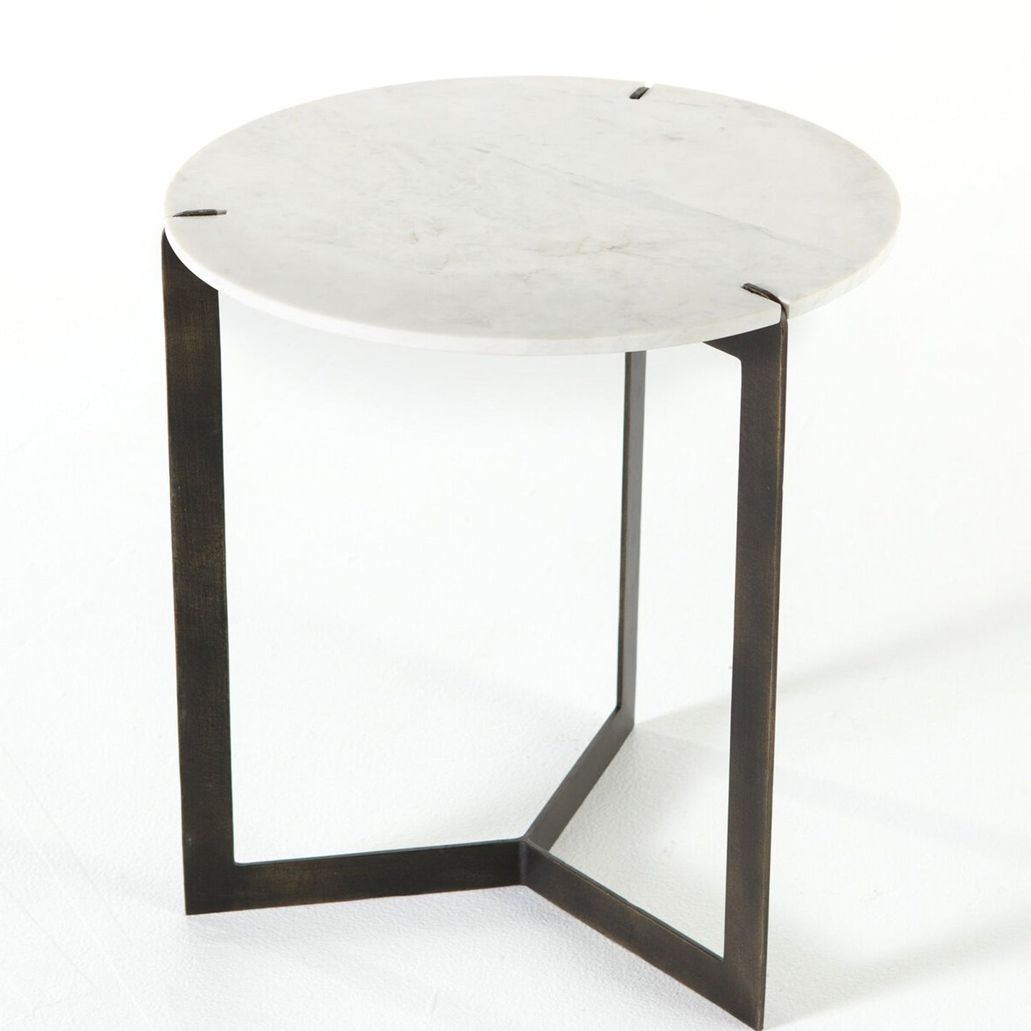 Viv Round Marble Top End Table | IONS DEIGN | Dubai | UAE