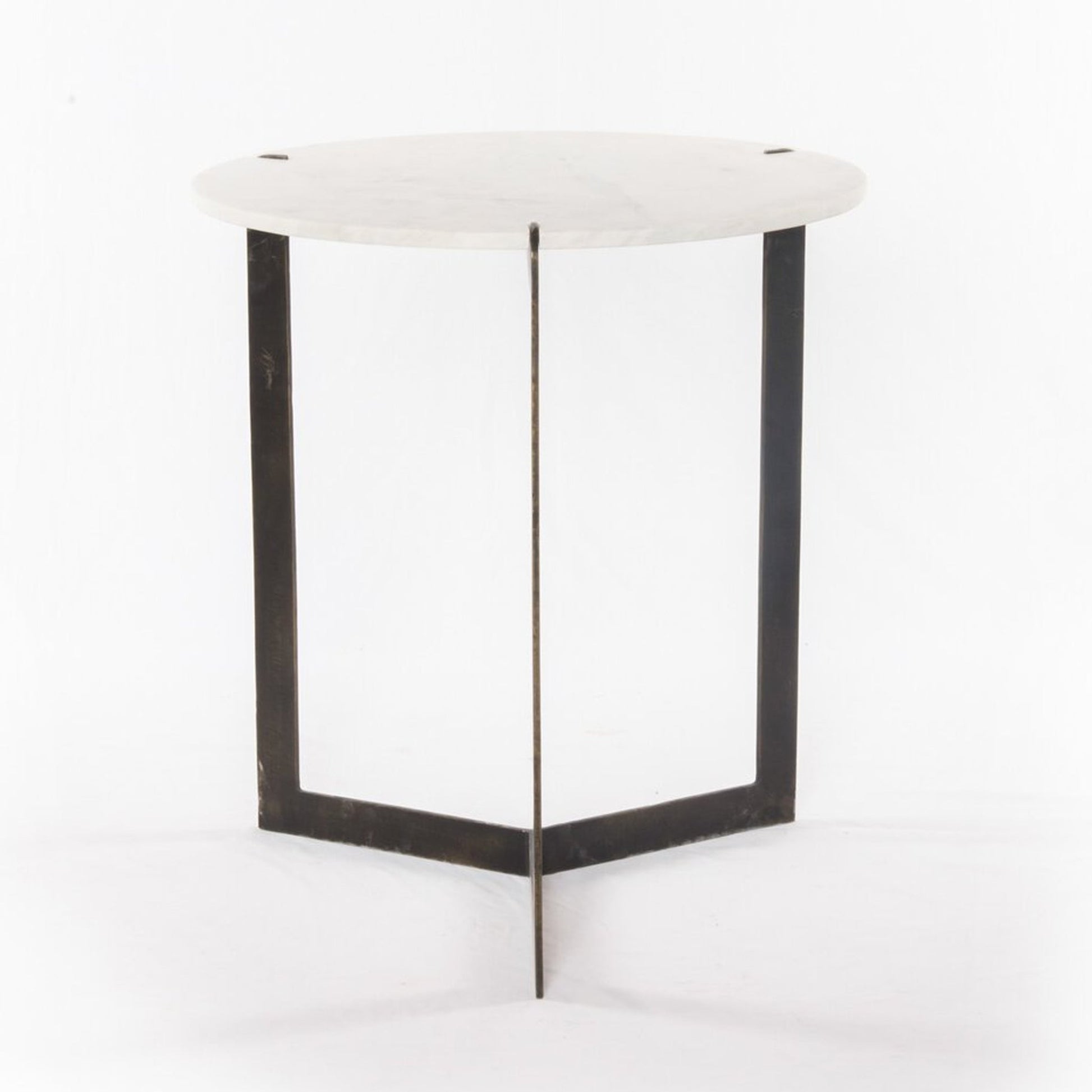 Viv Round Marble Top End Table | IONS DEIGN | Dubai | UAE