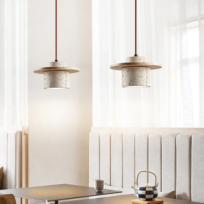 Yan Travertine Hanging Lamp | IONS DEIGN | Dubai | UAE