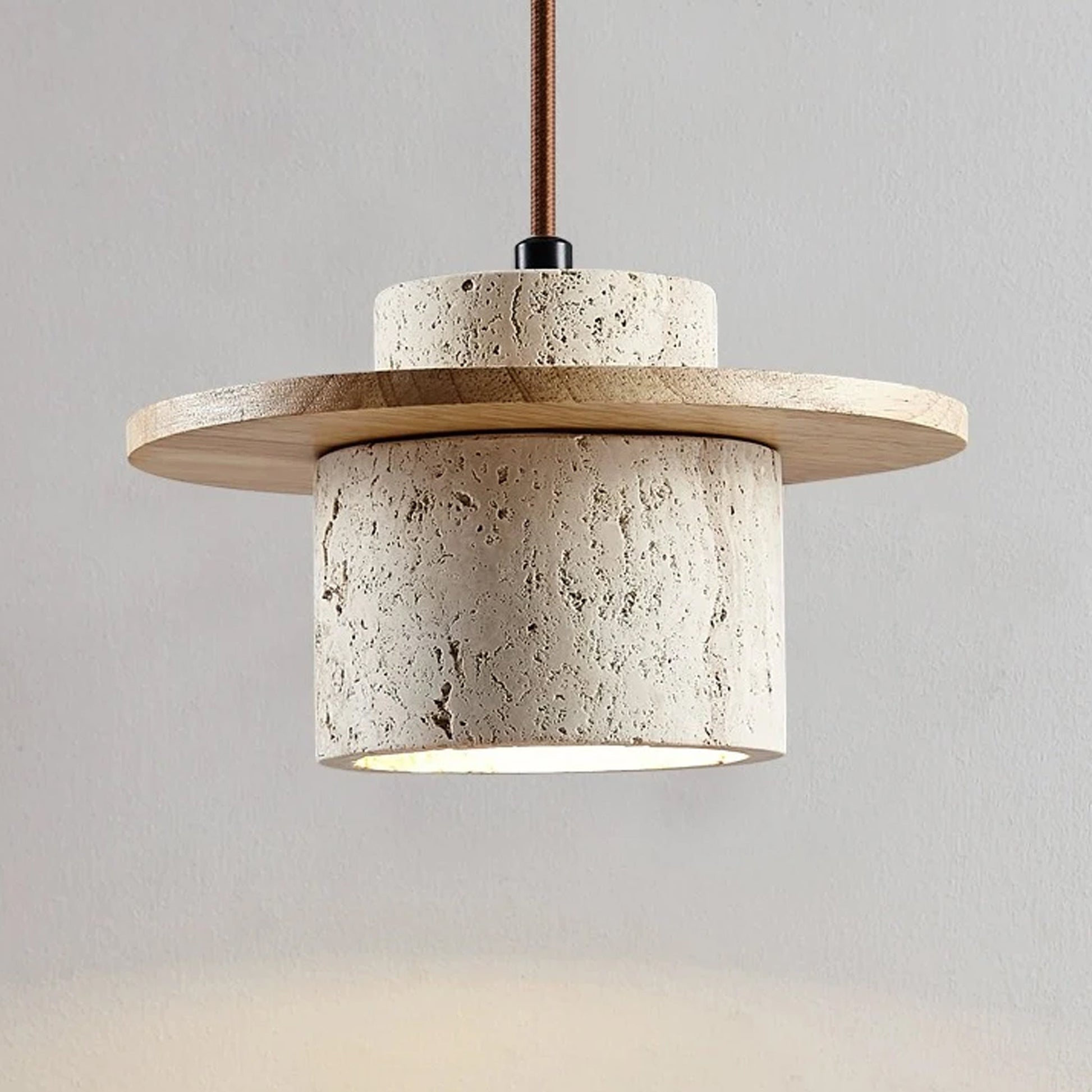 Yan Travertine Hanging Lamp | IONS DEIGN | Dubai | UAE