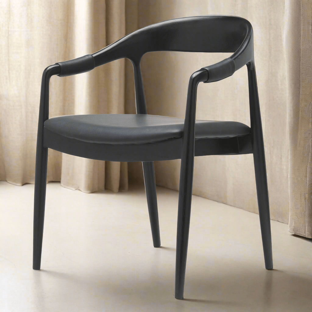 Zak Black Oak wood Chair | IONS DEIGN | Dubai | UAE