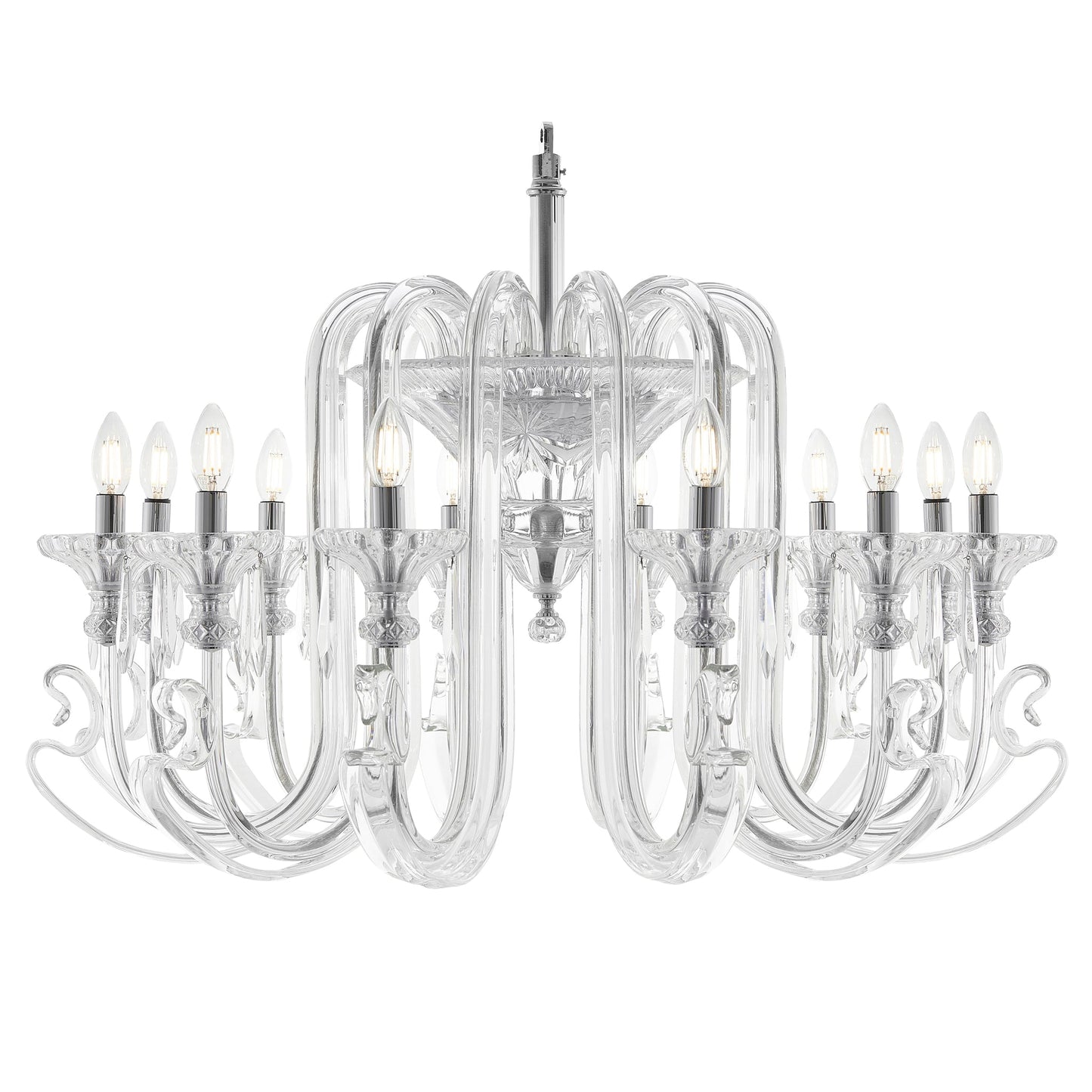 Zia Rounded Crystal Chandelier | IONS DEIGN | Dubai | UAE