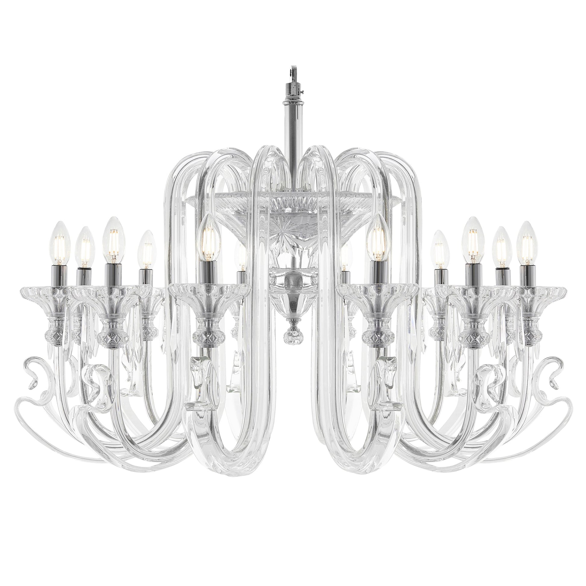 Zia Rounded Crystal Chandelier | IONS DEIGN | Dubai | UAE