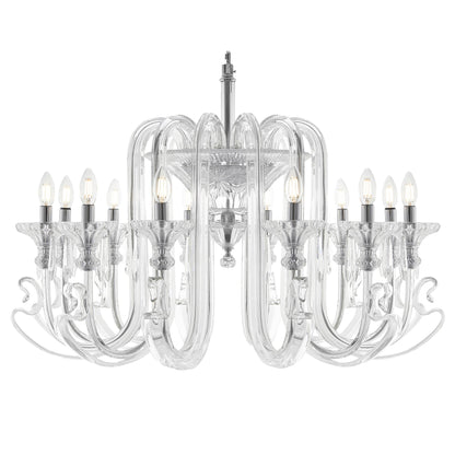 Zia Rounded Crystal Chandelier | IONS DEIGN | Dubai | UAE