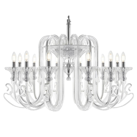 Zia Rounded Crystal Chandelier | IONS DEIGN | Dubai | UAE